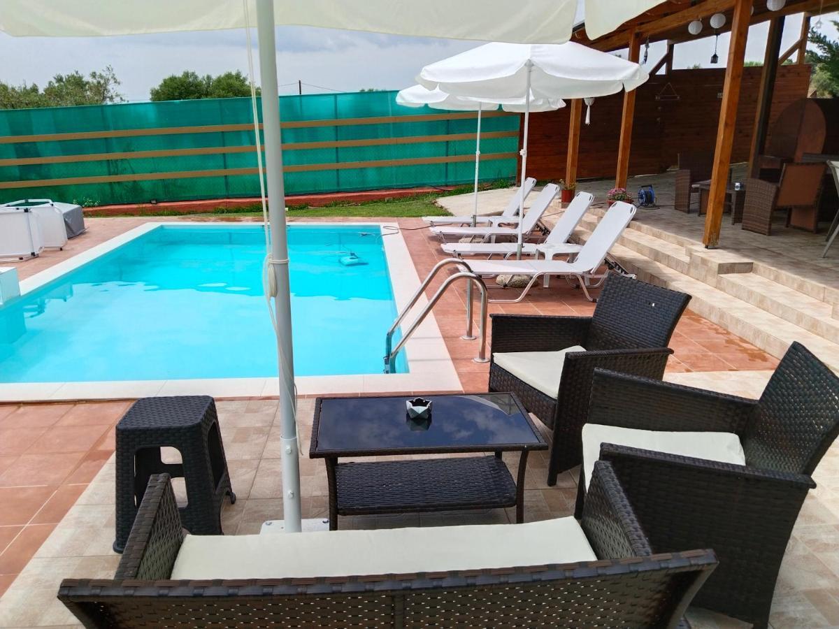 Maria Lemoni Swimming Pool Apartment نيا سكيوني المظهر الخارجي الصورة