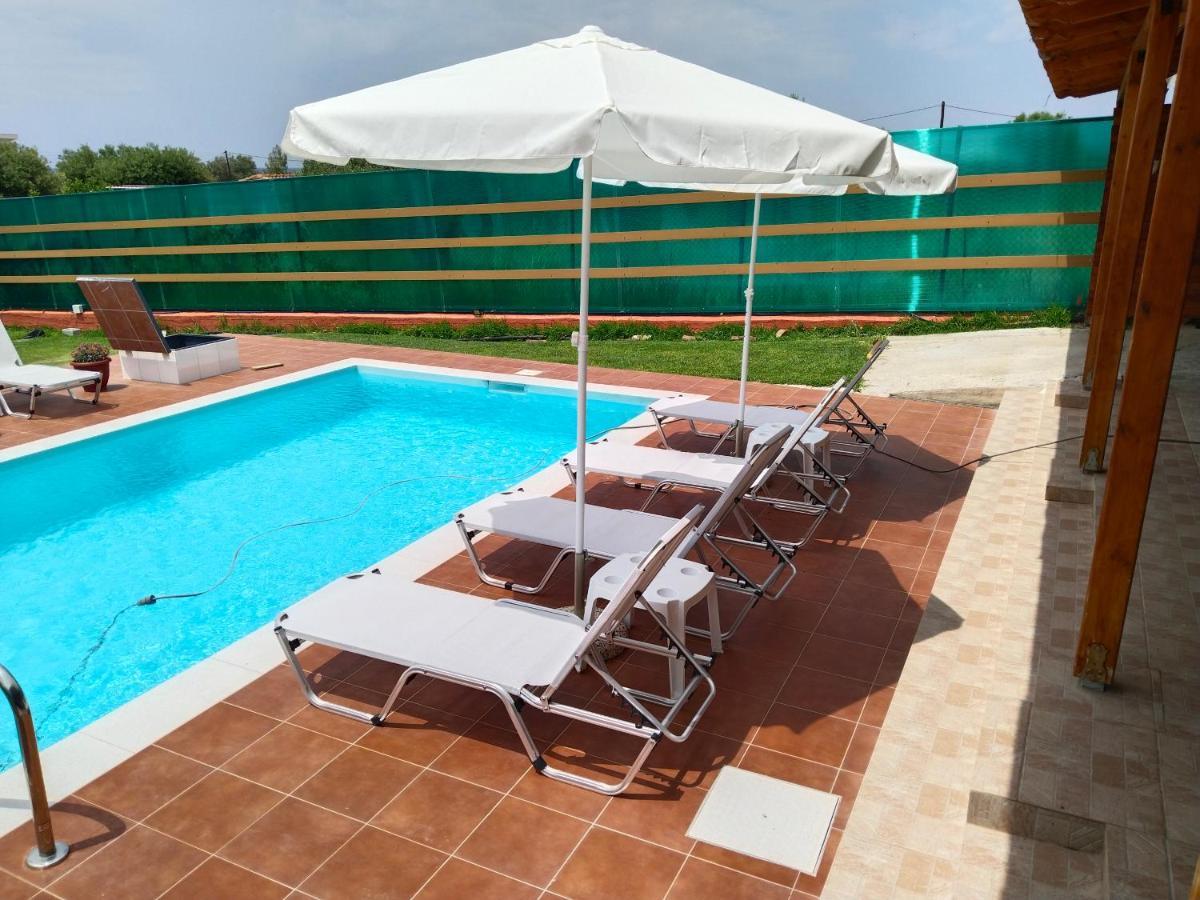 Maria Lemoni Swimming Pool Apartment نيا سكيوني المظهر الخارجي الصورة