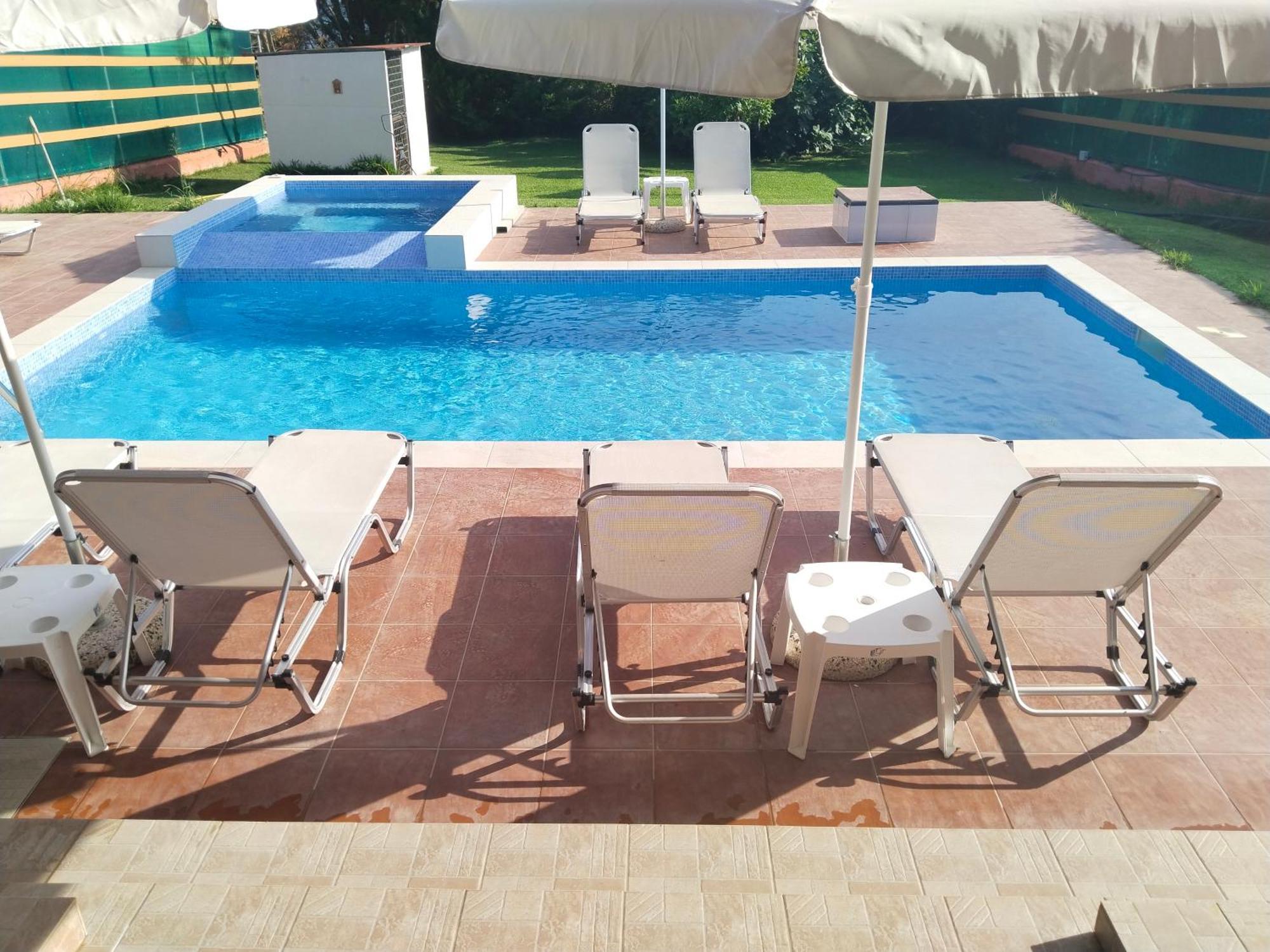 Maria Lemoni Swimming Pool Apartment نيا سكيوني الغرفة الصورة